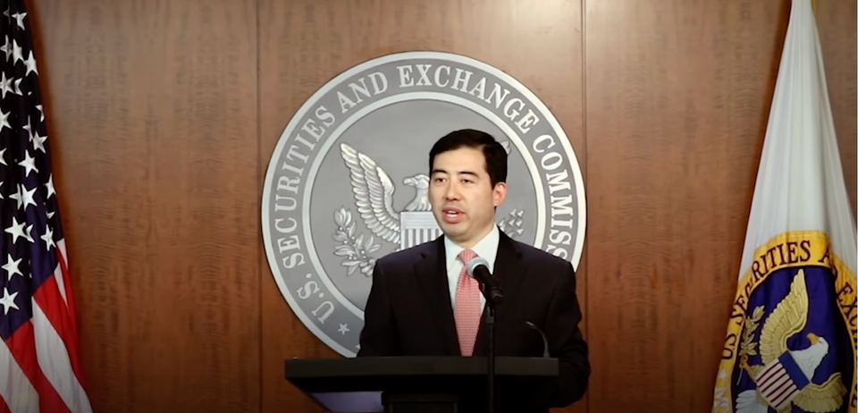 SEC Commissioner Mark Uyeda is calling for an SEC climate rule reproposal