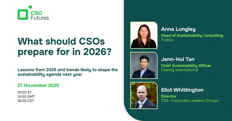 What should CSOs prepare for in 2026?